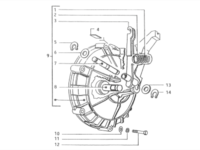 Clutch cover